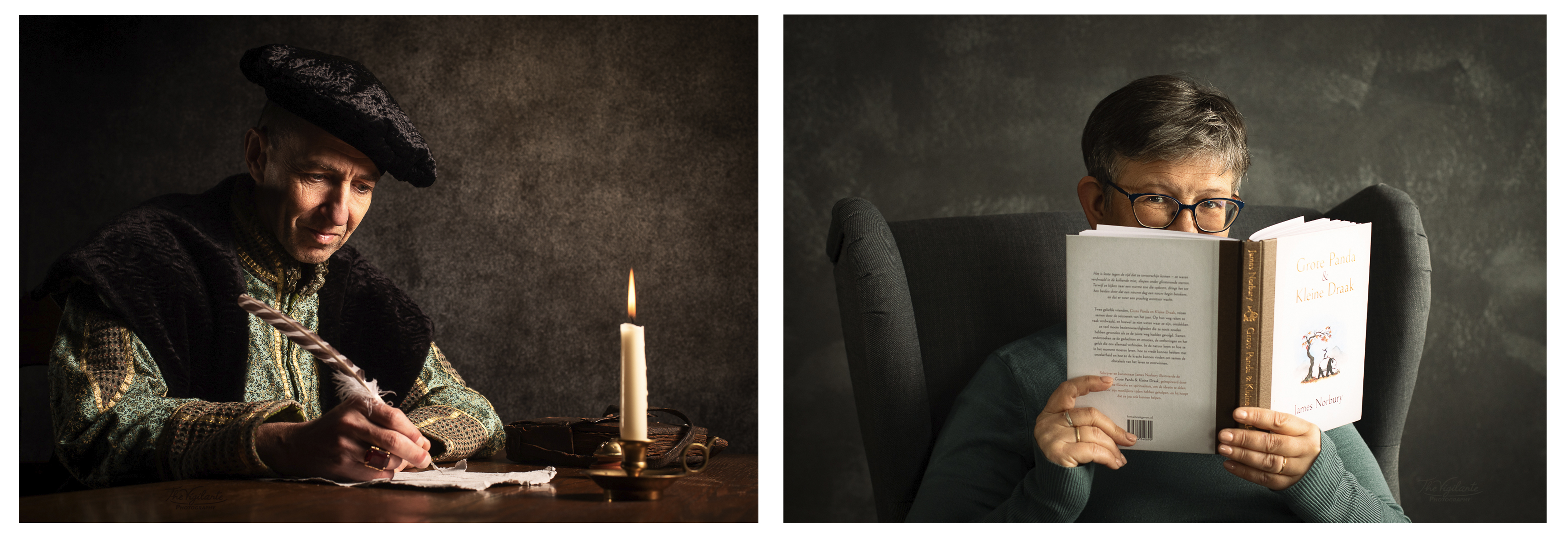 Twee schrijvers, allebei in een heel andere stijl